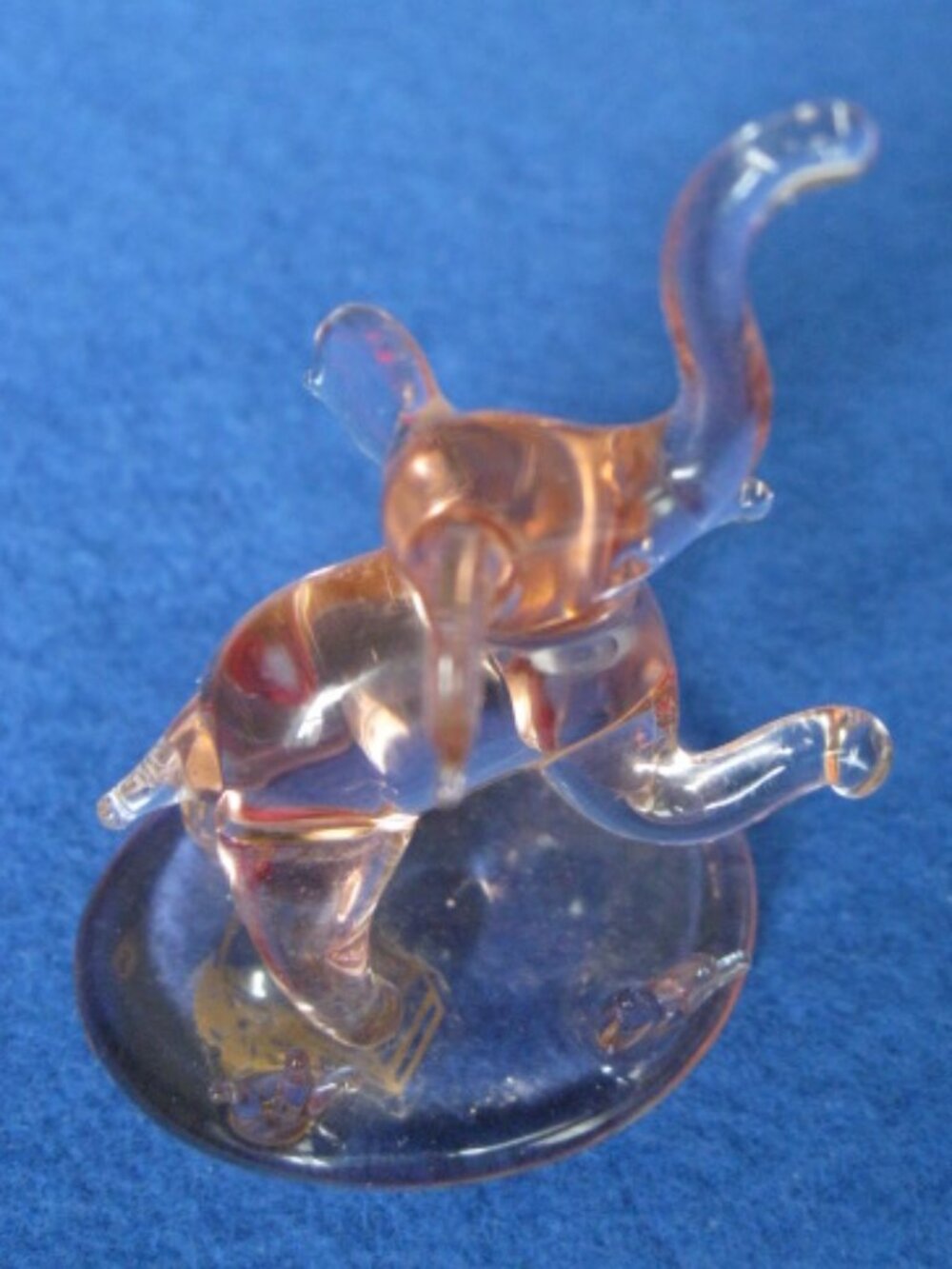 Giftcraft Glass Pink Elephant